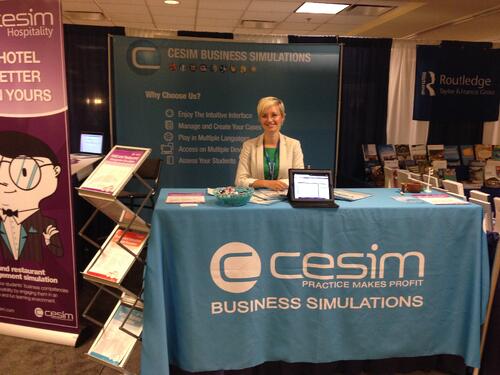 Cesim Business Simulations at ICHRIE and AOM 2014