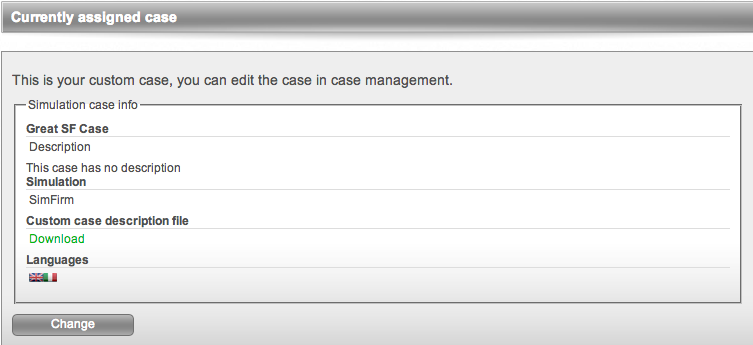 Assign business simulations case