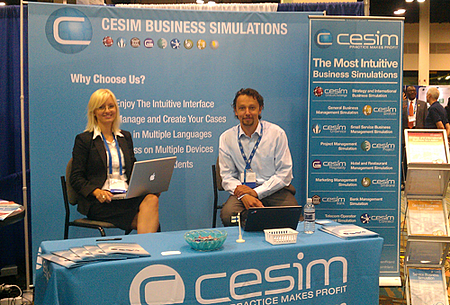 Cesim Business Simulations at AOM 2013