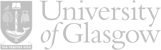 University of Glasgow logo horizontal light gray